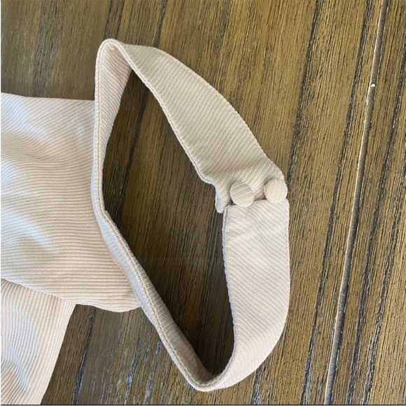 Lulus nude cutout high neck ribbed maxi dress - Picture 7 of 8